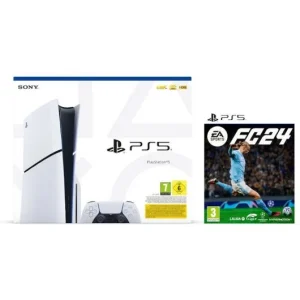 Sony PlayStation 5 + EA SPORTS FC 24: La Nueva Generación de Juegos y Fútbol